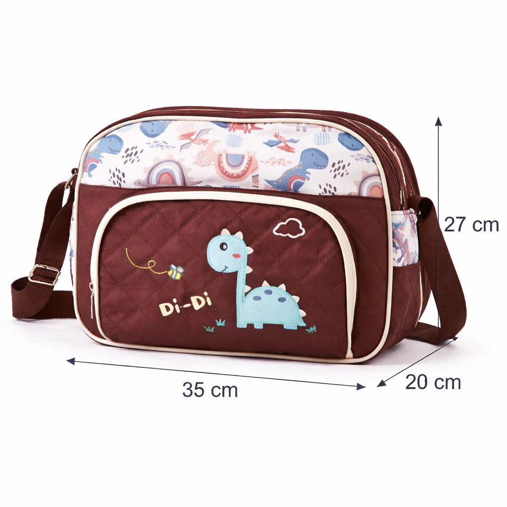Baby Diaper Bag Dino Blue - Sunshine - Image 2
