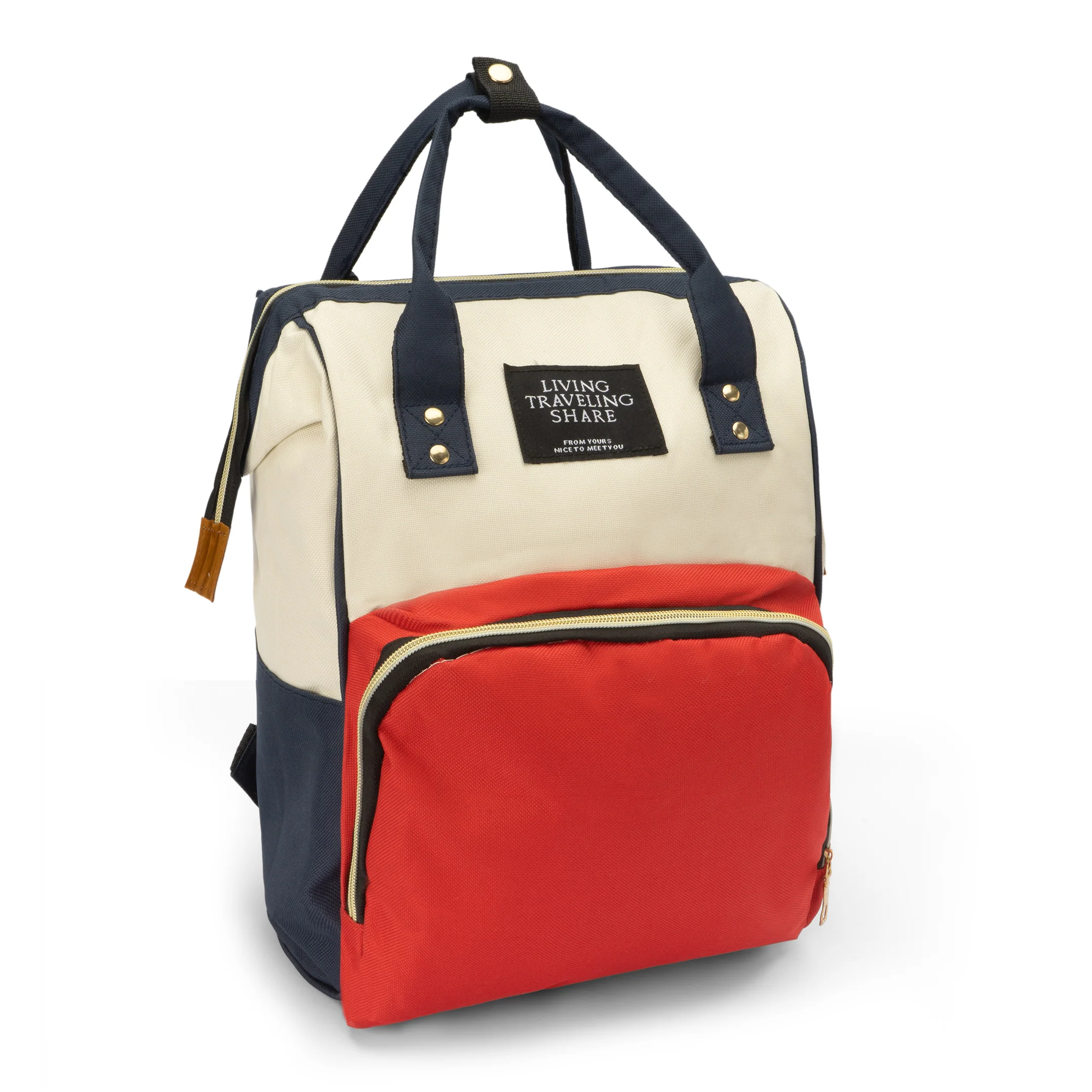 Baby Diaper Bag (Waterproof) Multicolor - Sunshine - Image 4