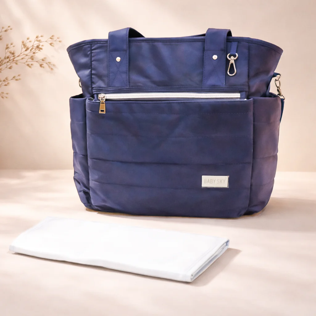 Baby Diaper Bag Navy Blue - Sunshine