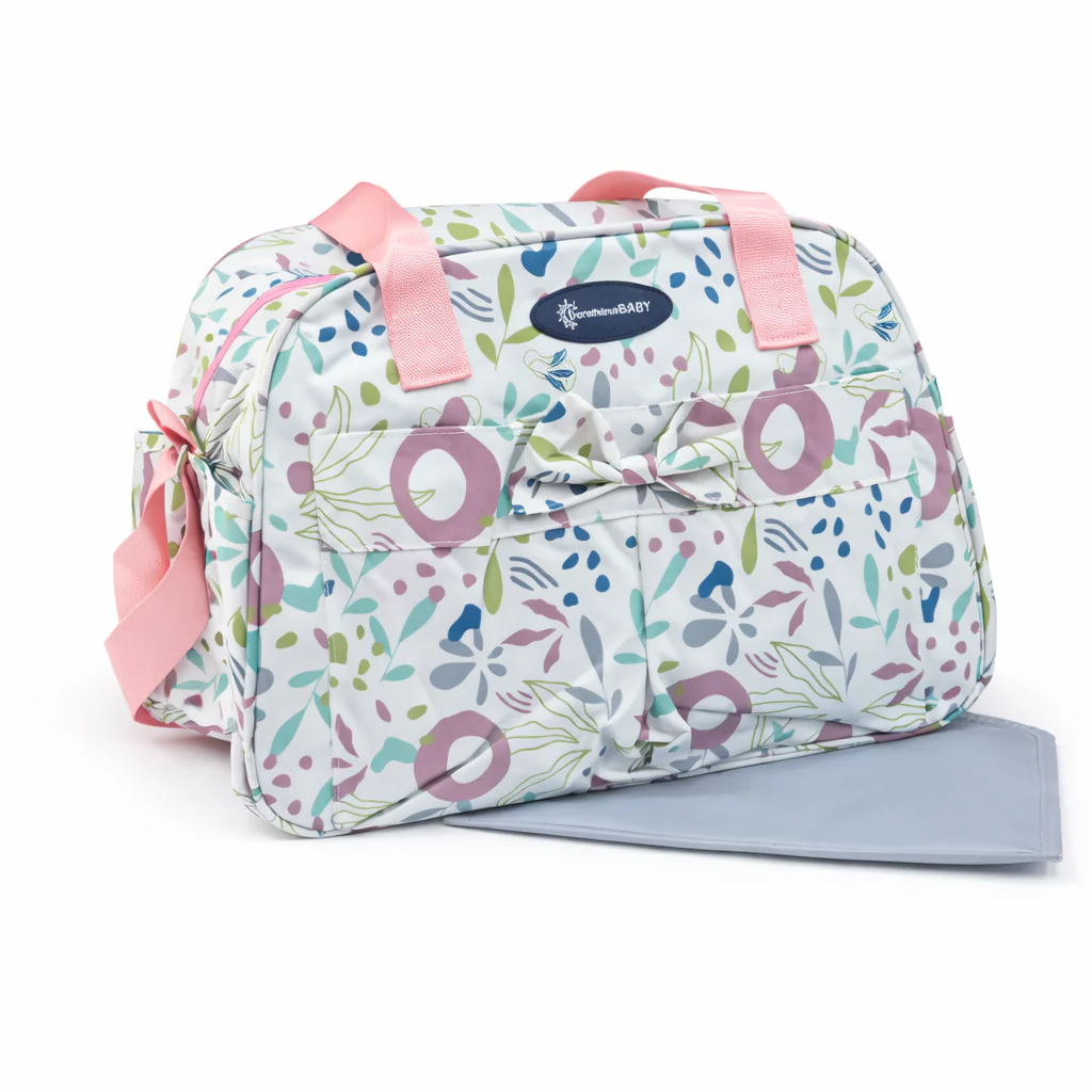 Baby Diaper Bag Pattern Grey - Sunshine
