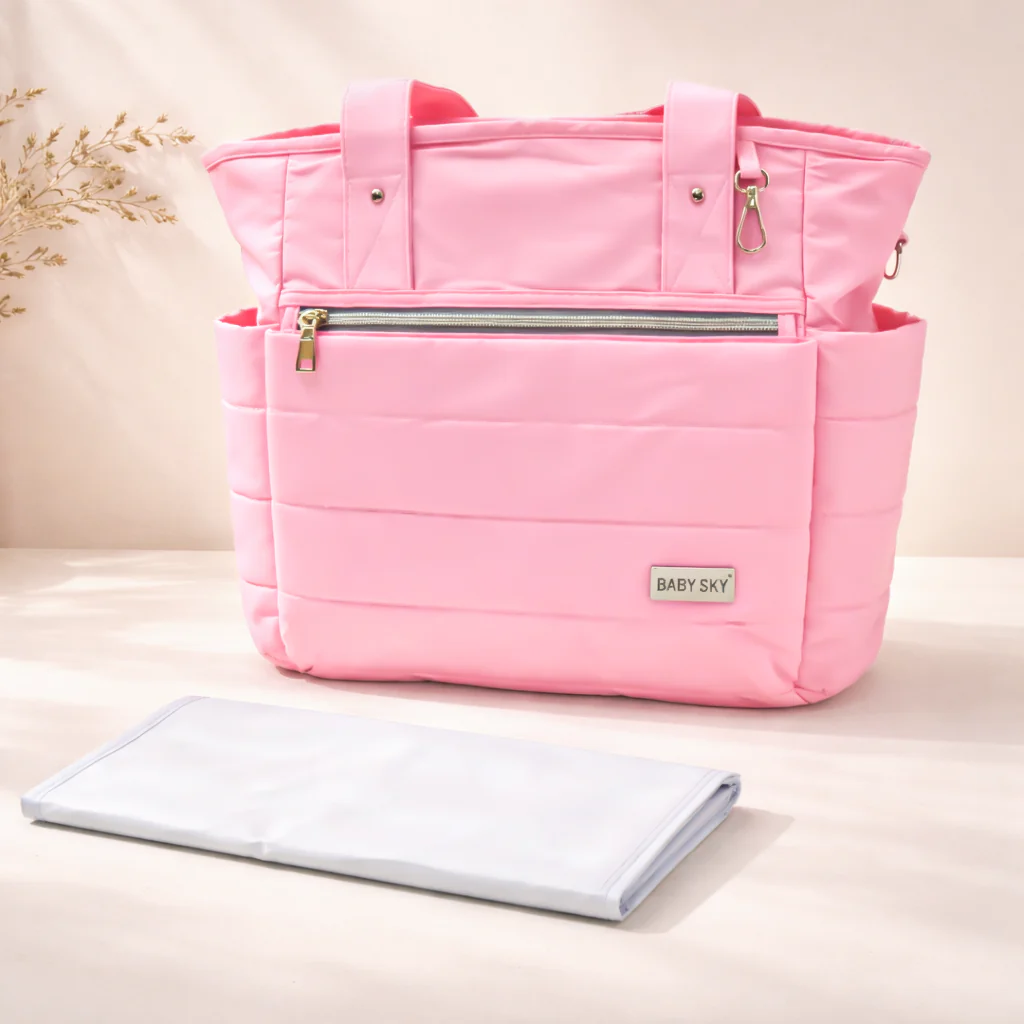 Baby Diaper Bag Pink - Sunshine