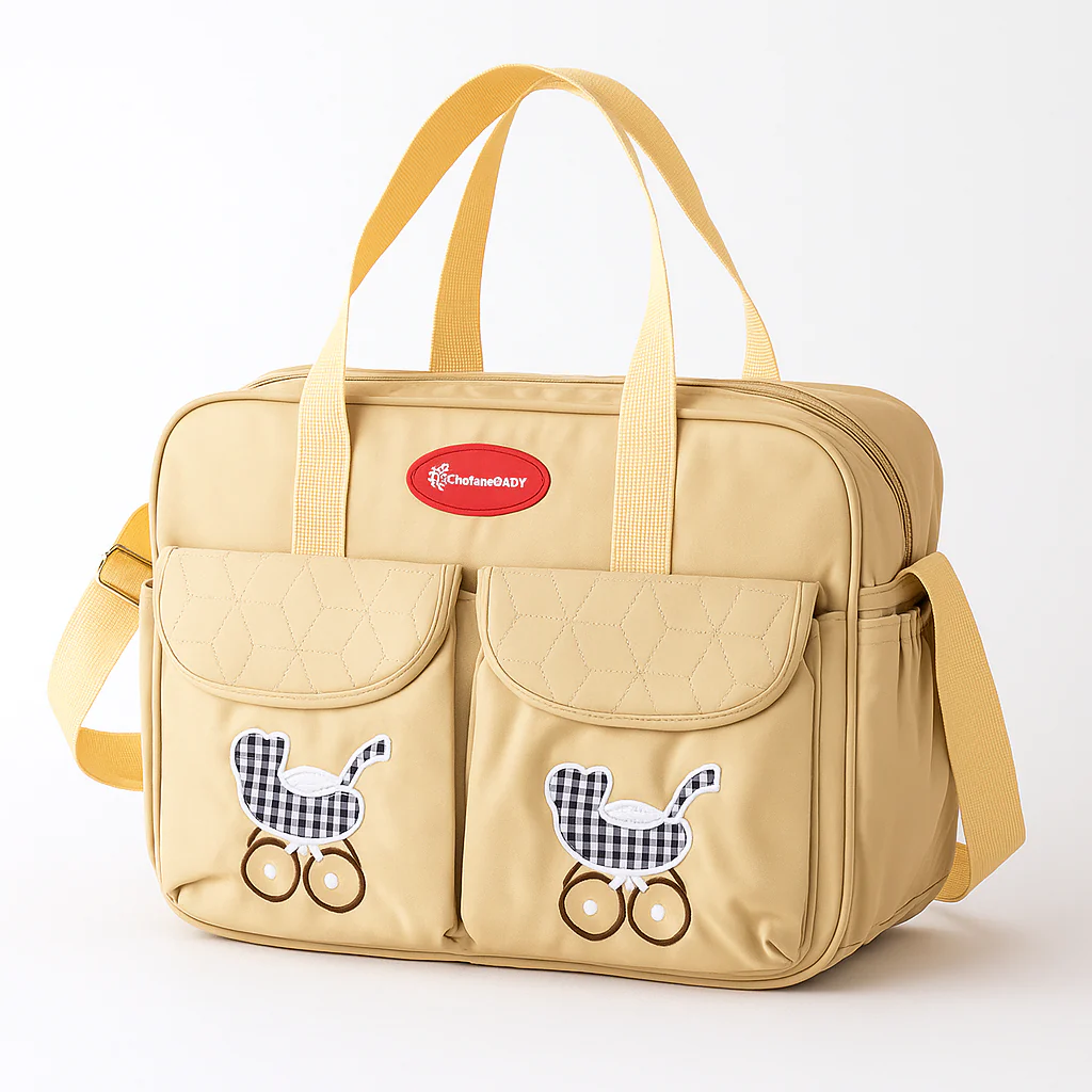 Baby Diaper Bag Pram Beige - Sunshine