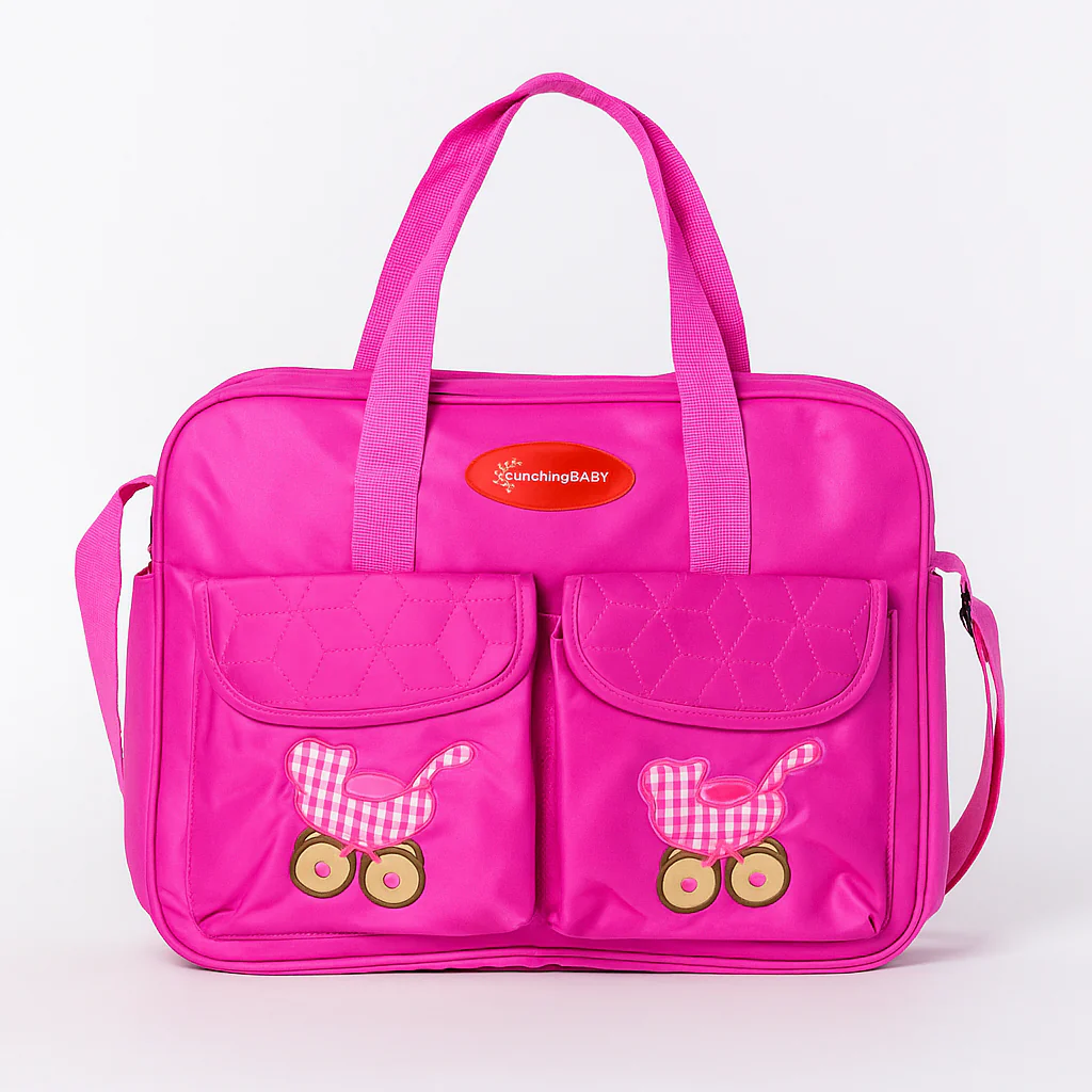 Baby Diaper Bag Pram Pink - Sunshine