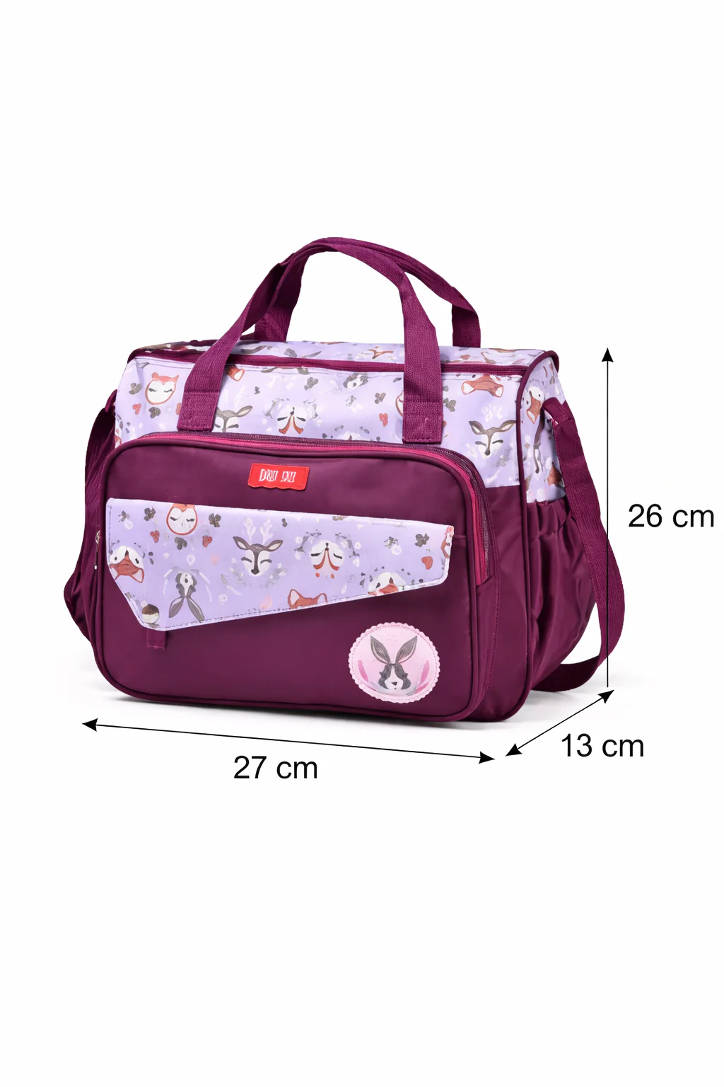 Baby Diaper Bag Rabbit Pink Sky - Sunshine - Image 2