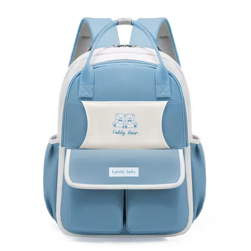 Baby Diaper Bag (Waterproof) Bear Blue - Sunshine