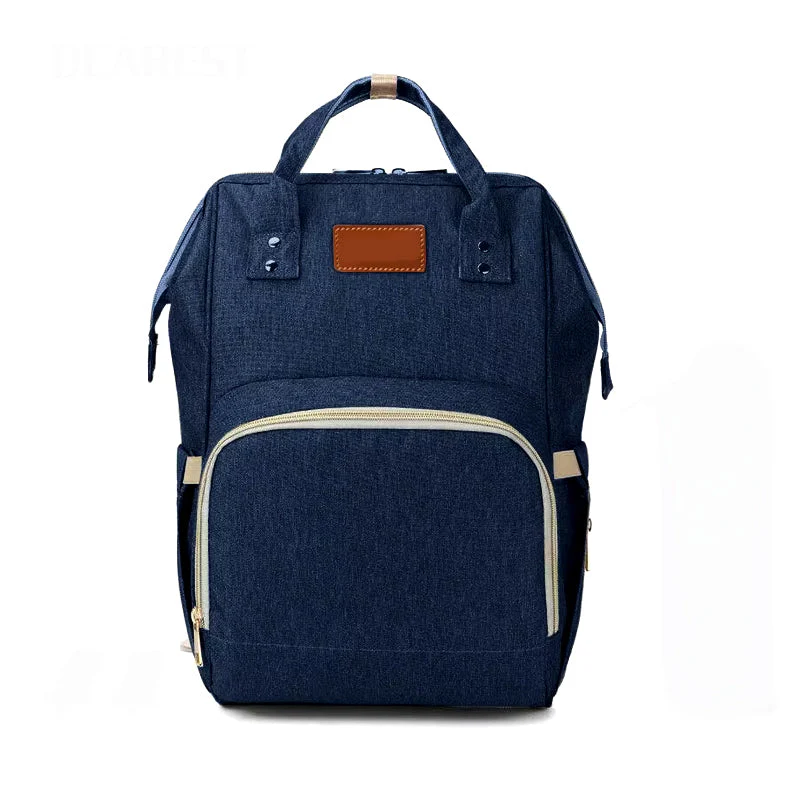 Baby Diaper Bag (Waterproof) Best Baby Navy Blue - Sunshine