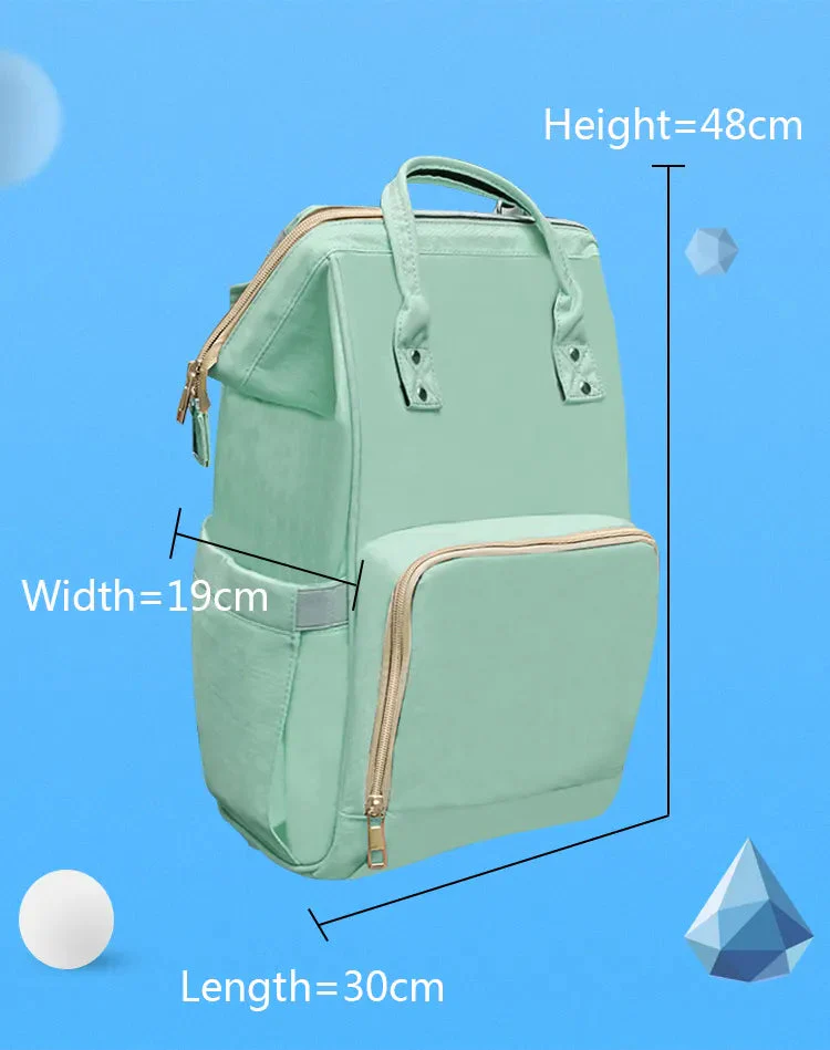 Baby Diaper Bag (Waterproof) Best Baby Navy Blue - Sunshine - Image 2