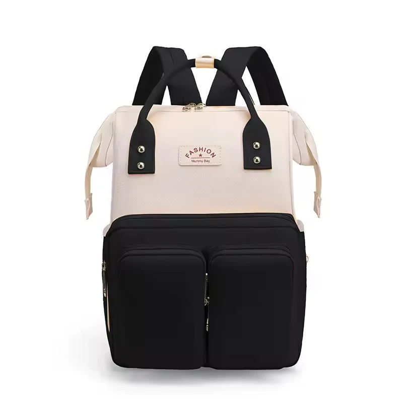 Baby Diaper Bag (Waterproof) Black - Sunshine