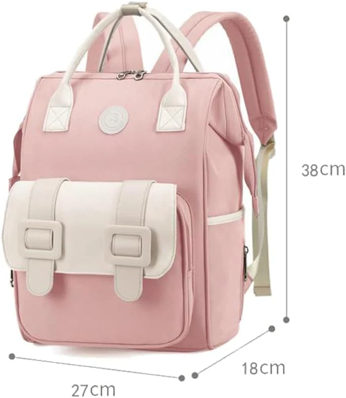 Baby Diaper Bag (Waterproof) Blue & Peach - Sunshine - Image 2