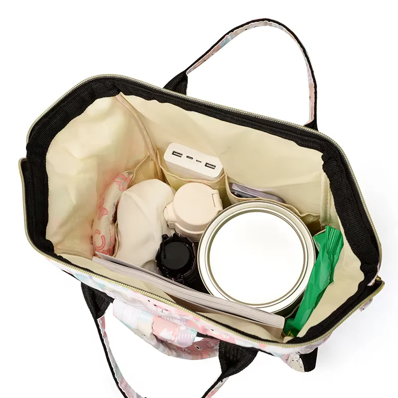 Baby Diaper Bag (Waterproof) Deer White - Momease - Image 10