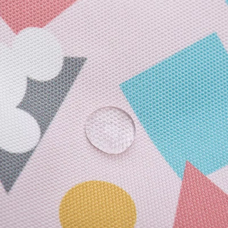 Baby Diaper Bag (Waterproof) Geometricpurple - Momease - Image 10