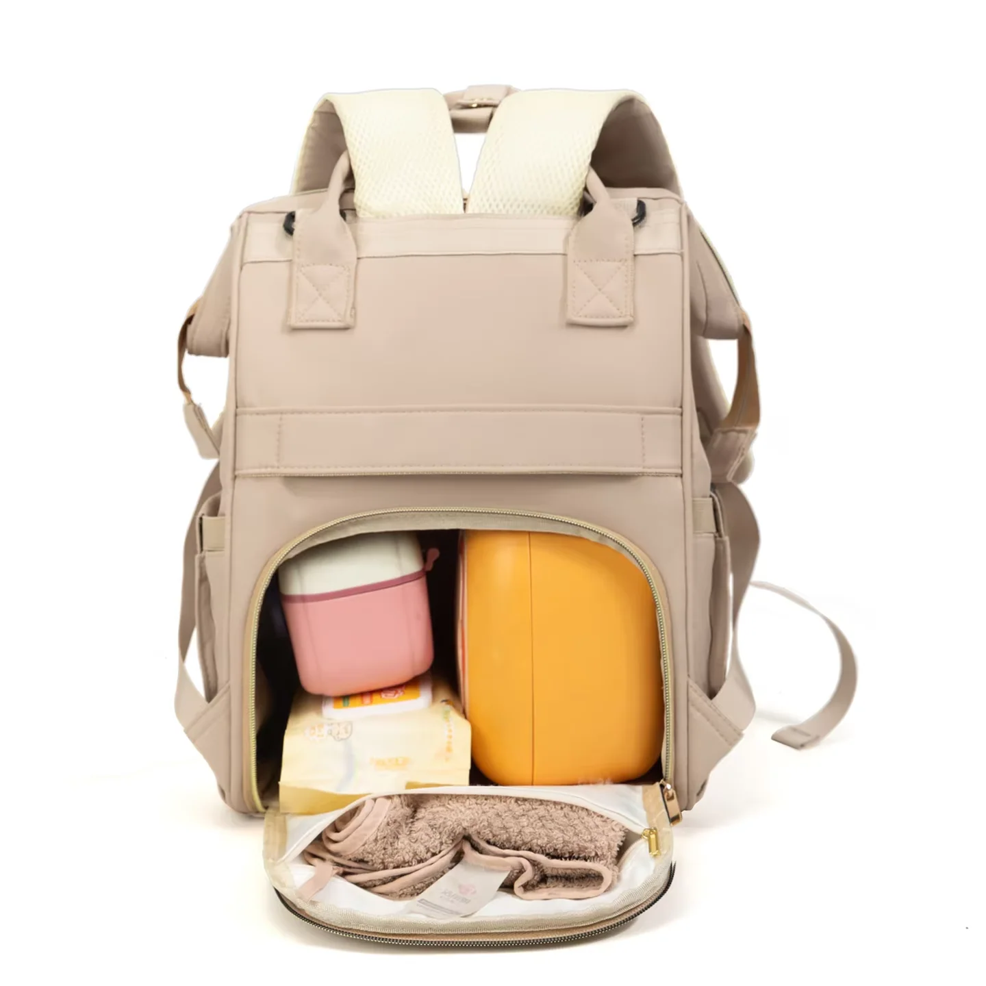 Baby Diaper Bag (Waterproof) Green - Sunshine - Image 11