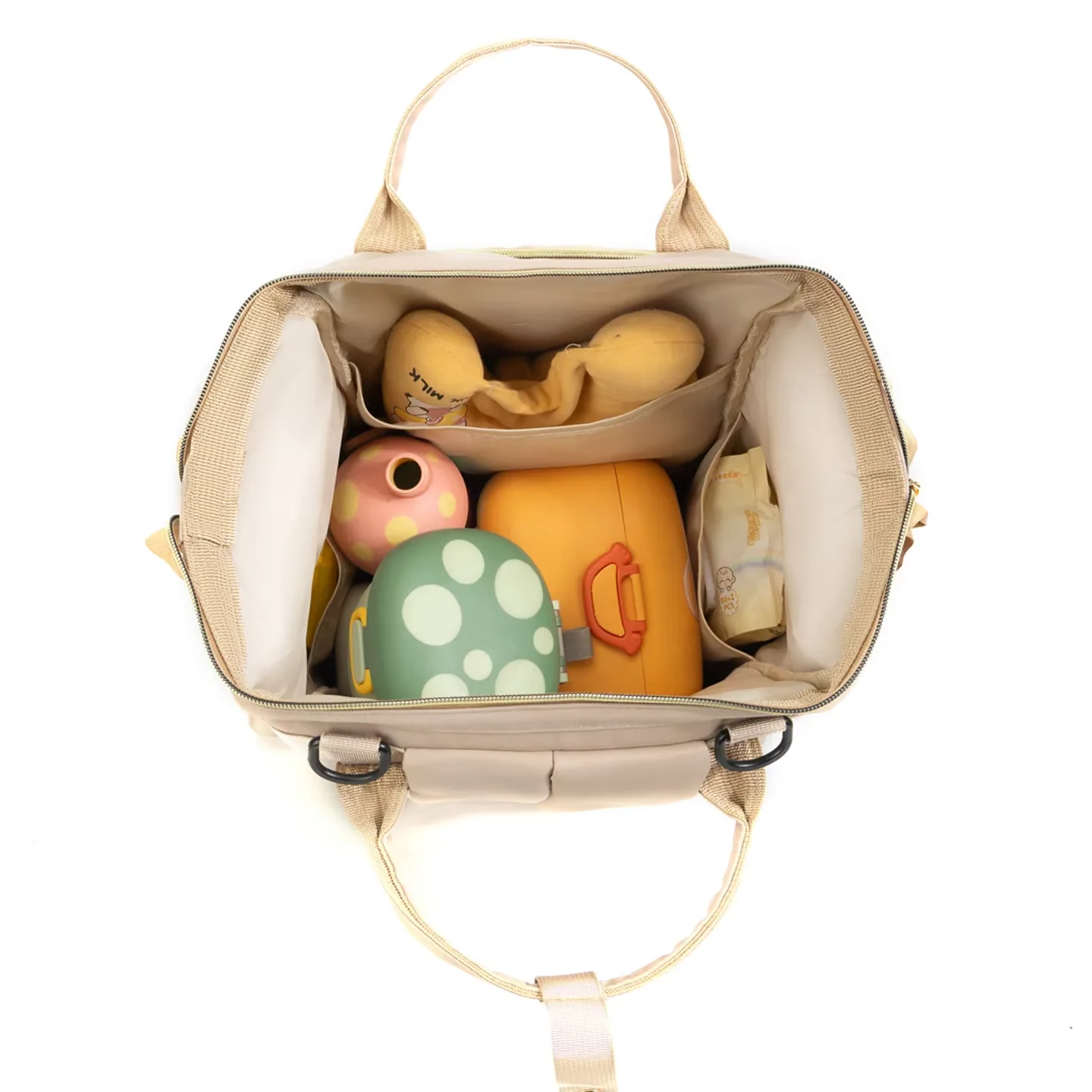Baby Diaper Bag (Waterproof) Green - Sunshine - Image 6
