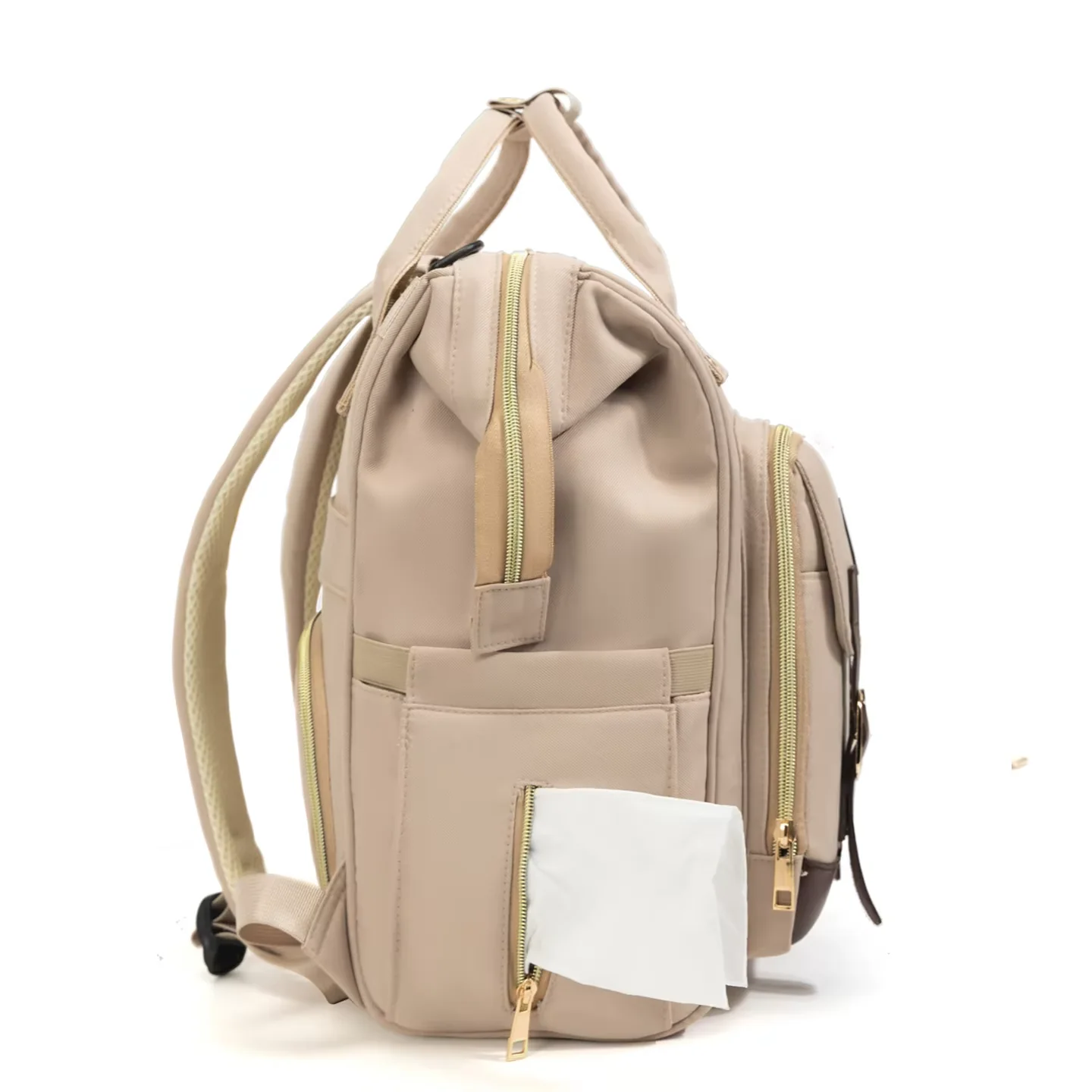 Baby Diaper Bag (Waterproof) Green - Sunshine - Image 9