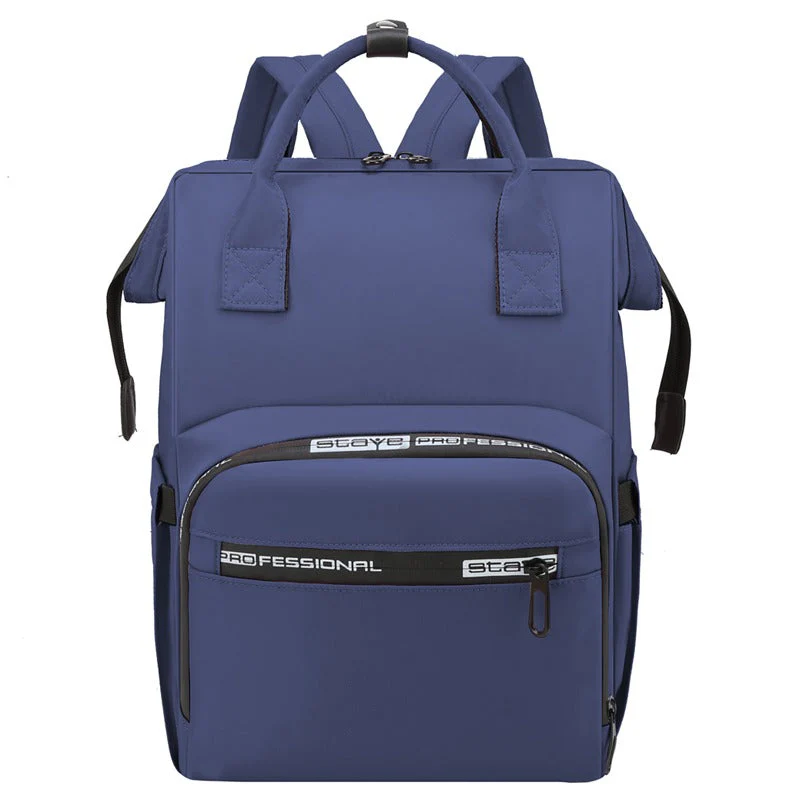 Baby Diaper Bag (Waterproof) Modern Navy Blue - Sunshine