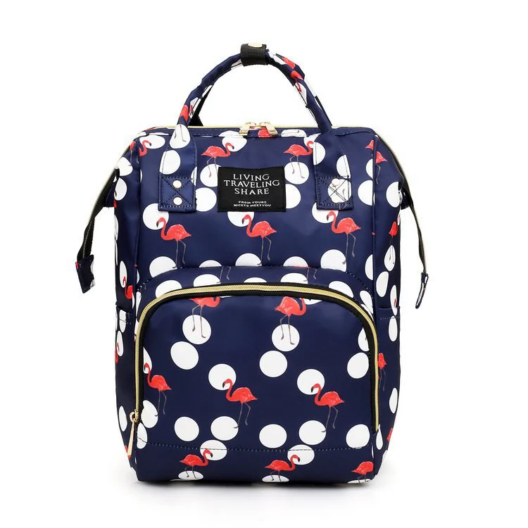 Baby Diaper Bag (Waterproof) Ostrich Navy Blue - Momease