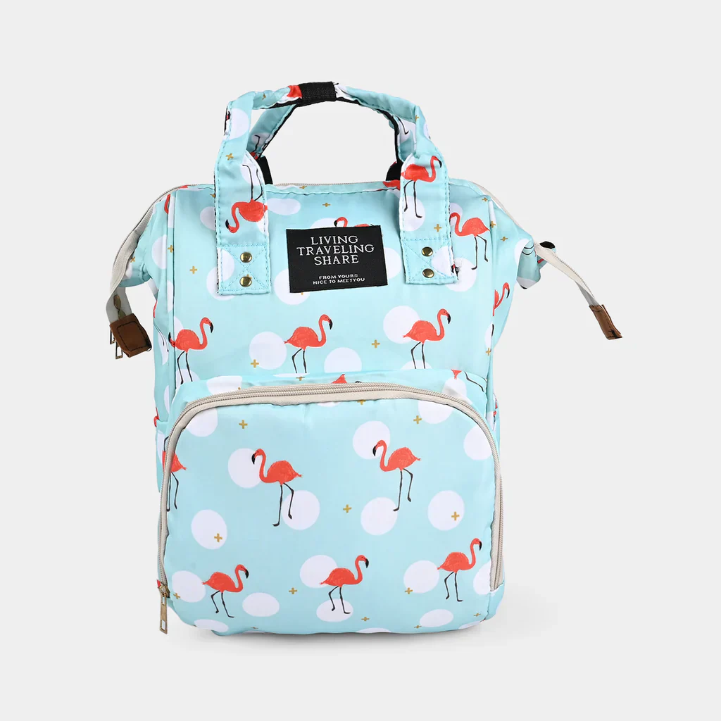 Baby Diaper Bag (Waterproof) Ostrich Navy Blue - Momease - Image 3