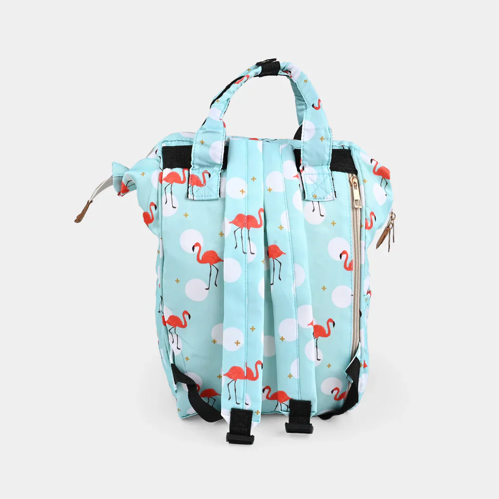Baby Diaper Bag (Waterproof) Ostrich Navy Blue - Momease - Image 5
