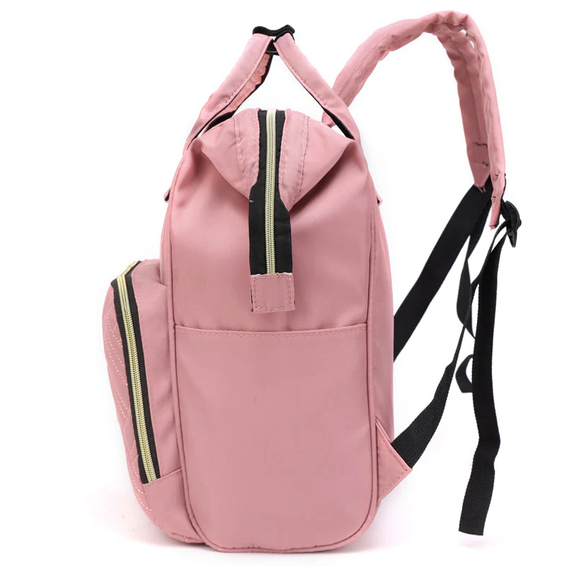 Baby Diaper Bag (Waterproof) Pattern Peach - Sunshine - Image 6