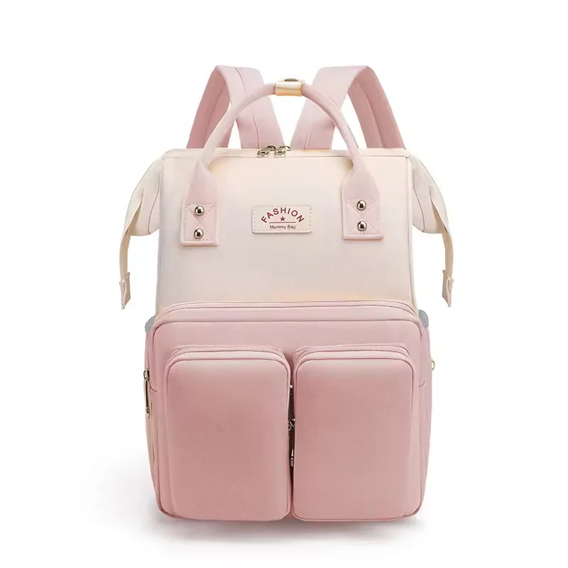 Baby Diaper Bag (Waterproof) Pink - Sunshine