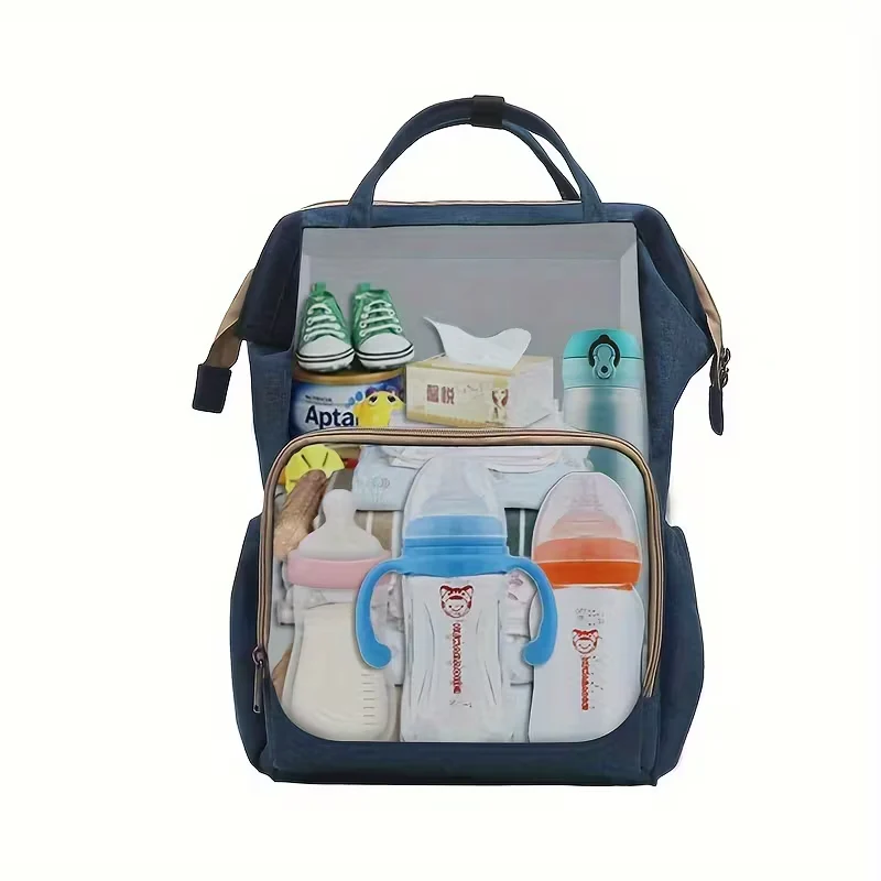 Baby Diaper Bag (Waterproof) Purple - Sunshine - Image 4