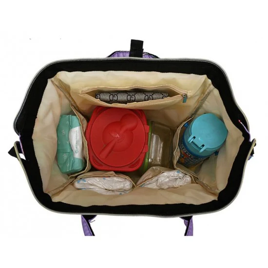 Baby Diaper Bag (Waterproof) Starfish Orange - Momease - Image 2