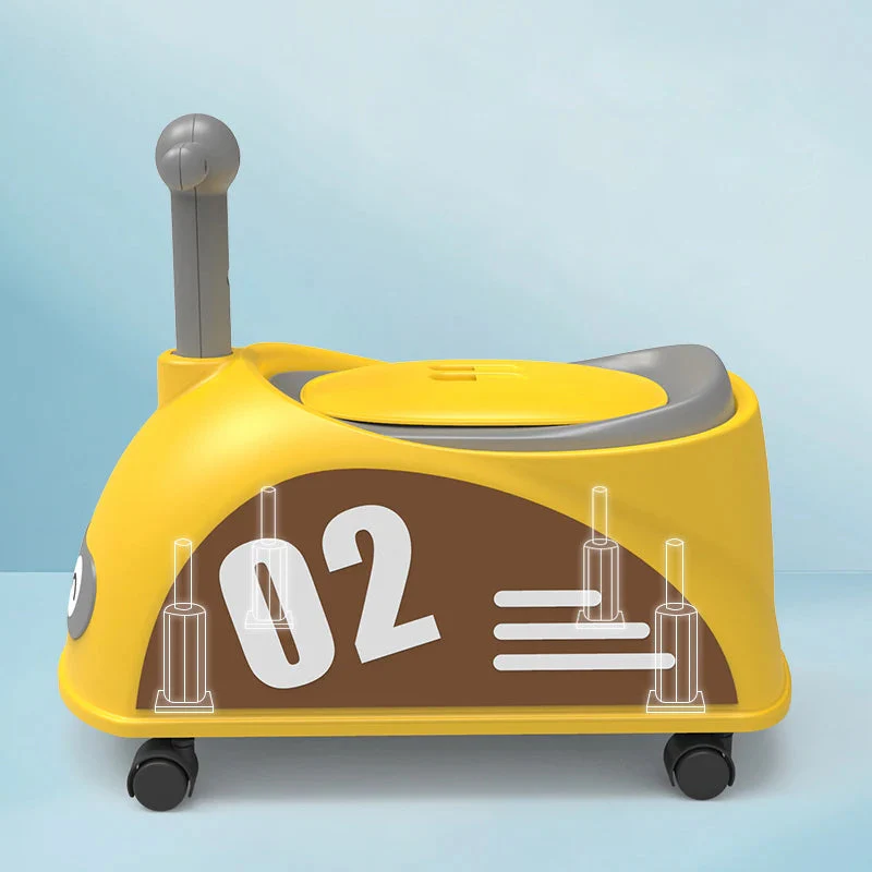 Baby Driver Potty Trainer Turquoise - Sunshine - Image 3