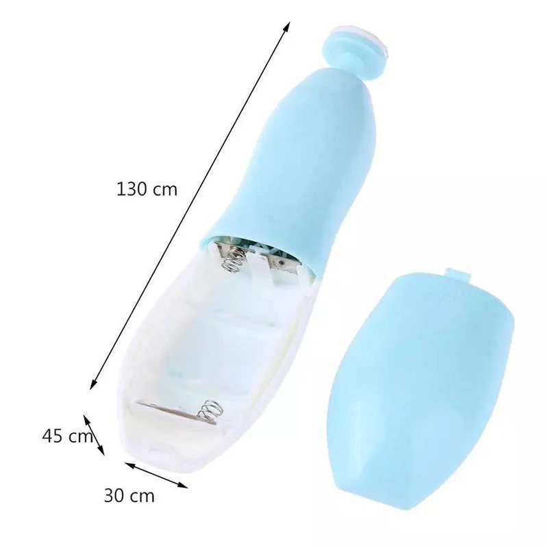 Baby Electric Nail Trimmer 6Pcs Set Blue - Sunshine - Image 4