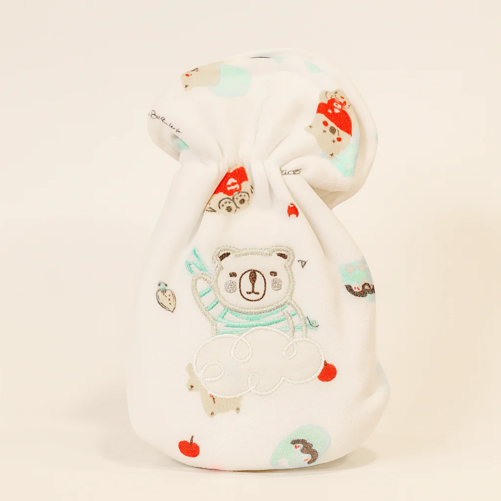 Baby Feeder Cover Bear Green - Sunshine