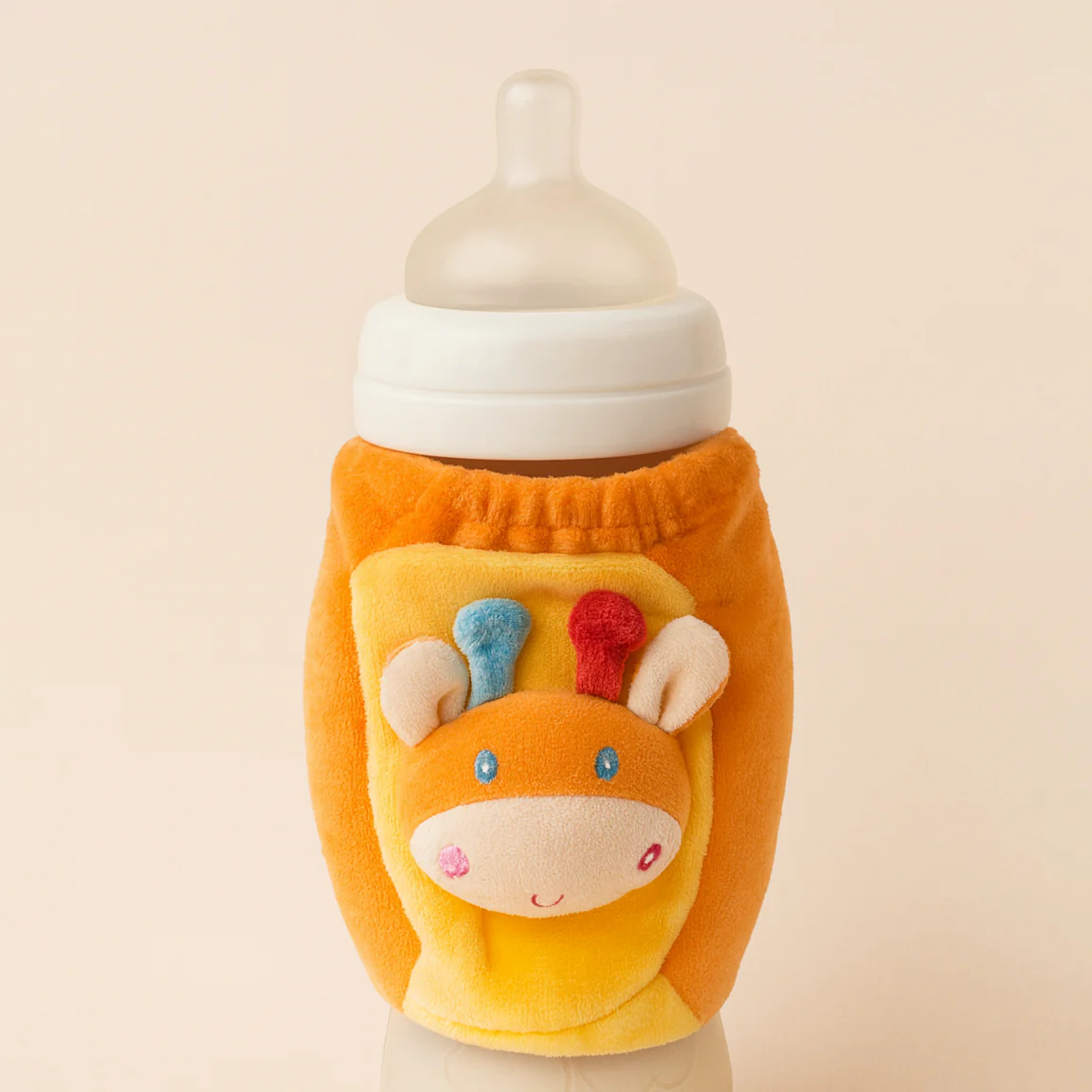 Baby Feeder Cover Deer Orange - Sunshine