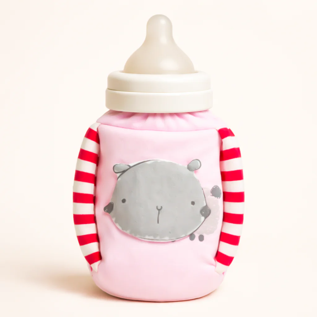 Baby Feeder Cover Puppy Pink - Sunshine