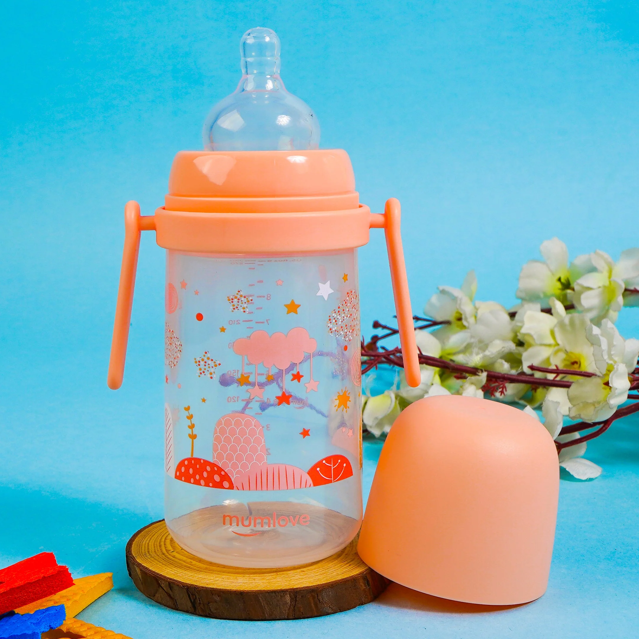 Baby Feeder Peach (280Ml) - Sunshine