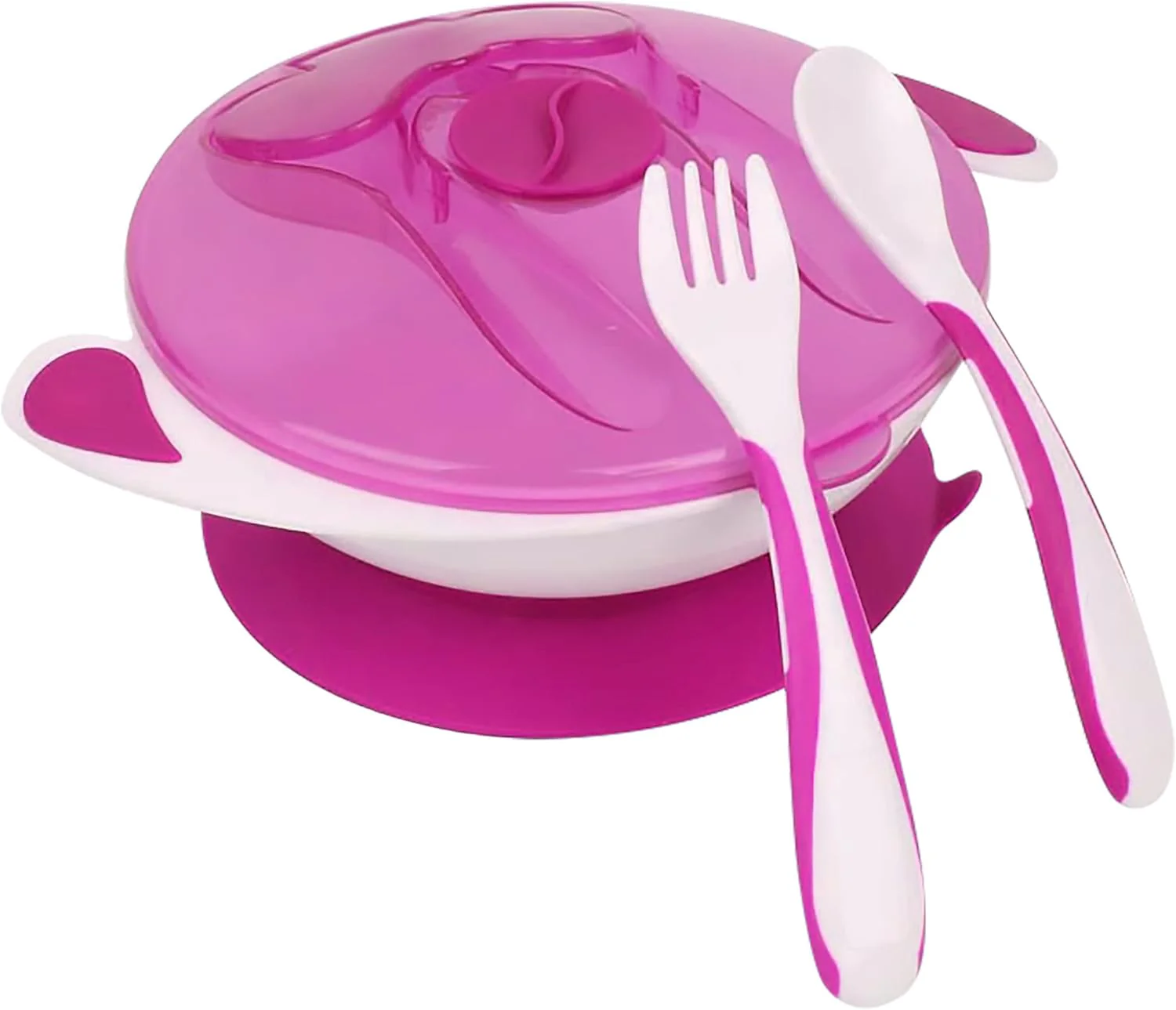 Baby Feeding Bowl Pink - Sunshine - Image 2