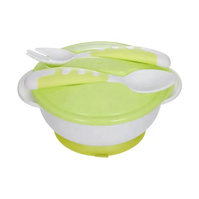 Baby Feeding Bowl Set 3Pcs Green Ml - Sunshine