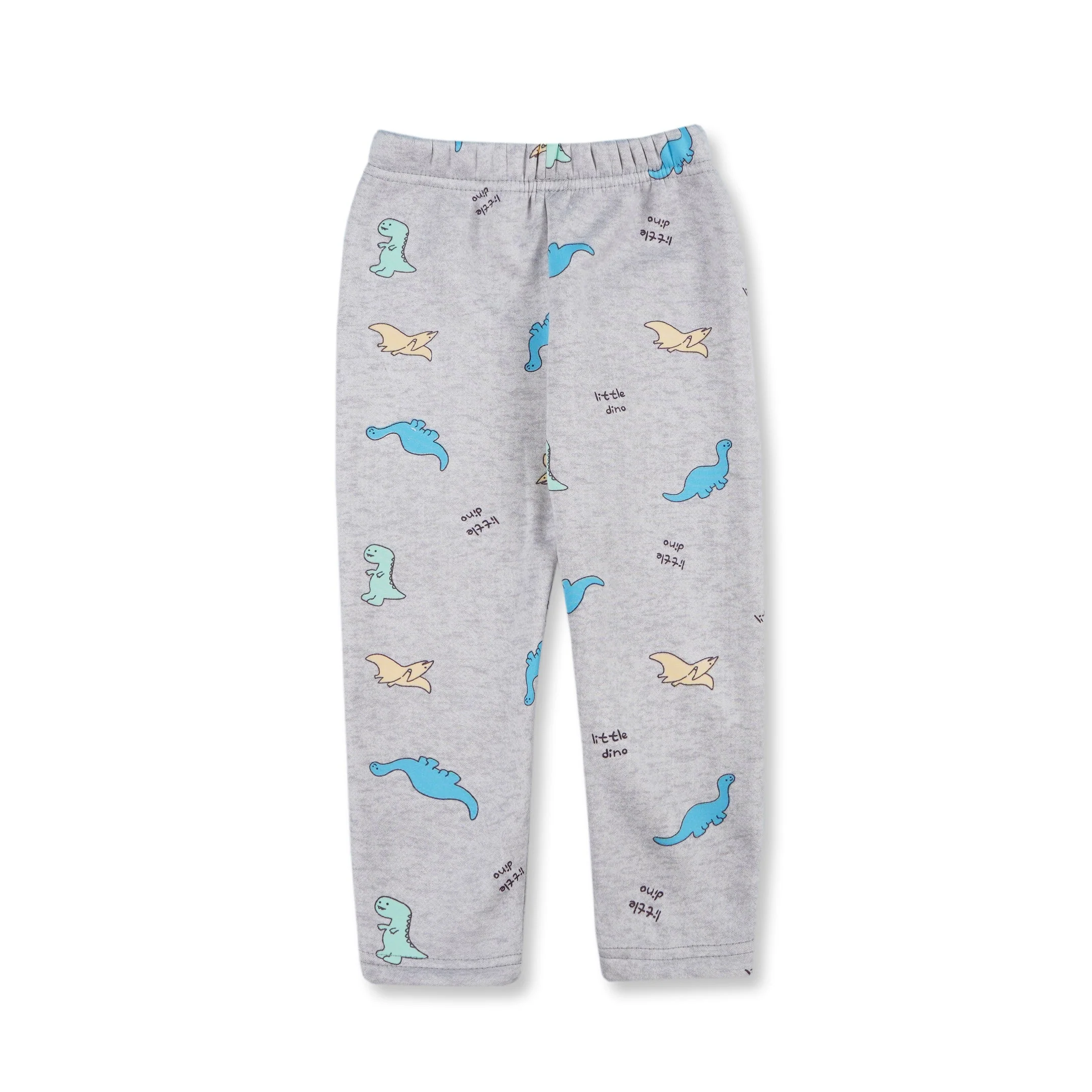 Baby Fleece Pajama Set Dino Grey - Sunshine - Image 5