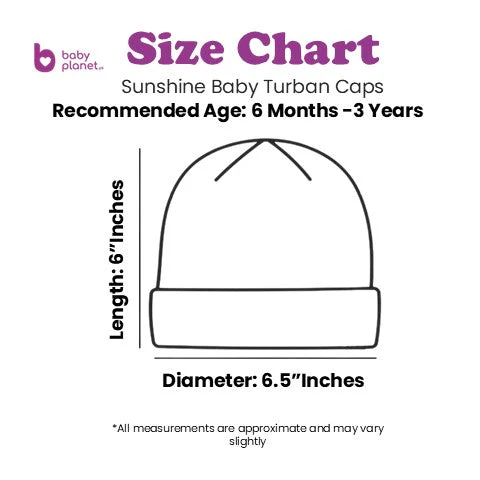 Baby Fleece Turban Cap Lion Dark Peach - Sunshine - Image 2