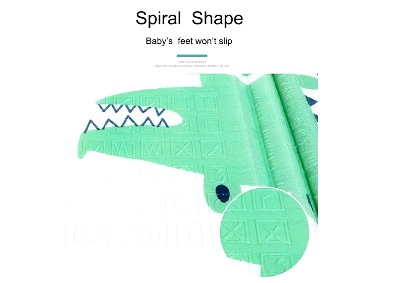 Baby Foam Play Mat (Small) Sea Green - Sunshine - Image 8