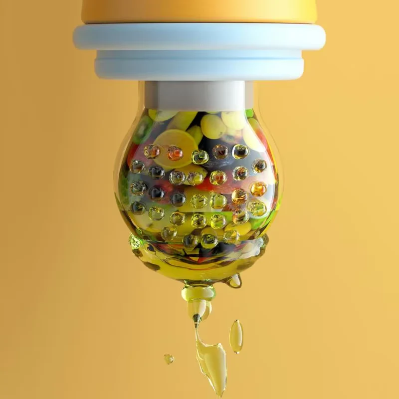 Baby Food Soother Yellow & Orange - Sunshine - Image 5