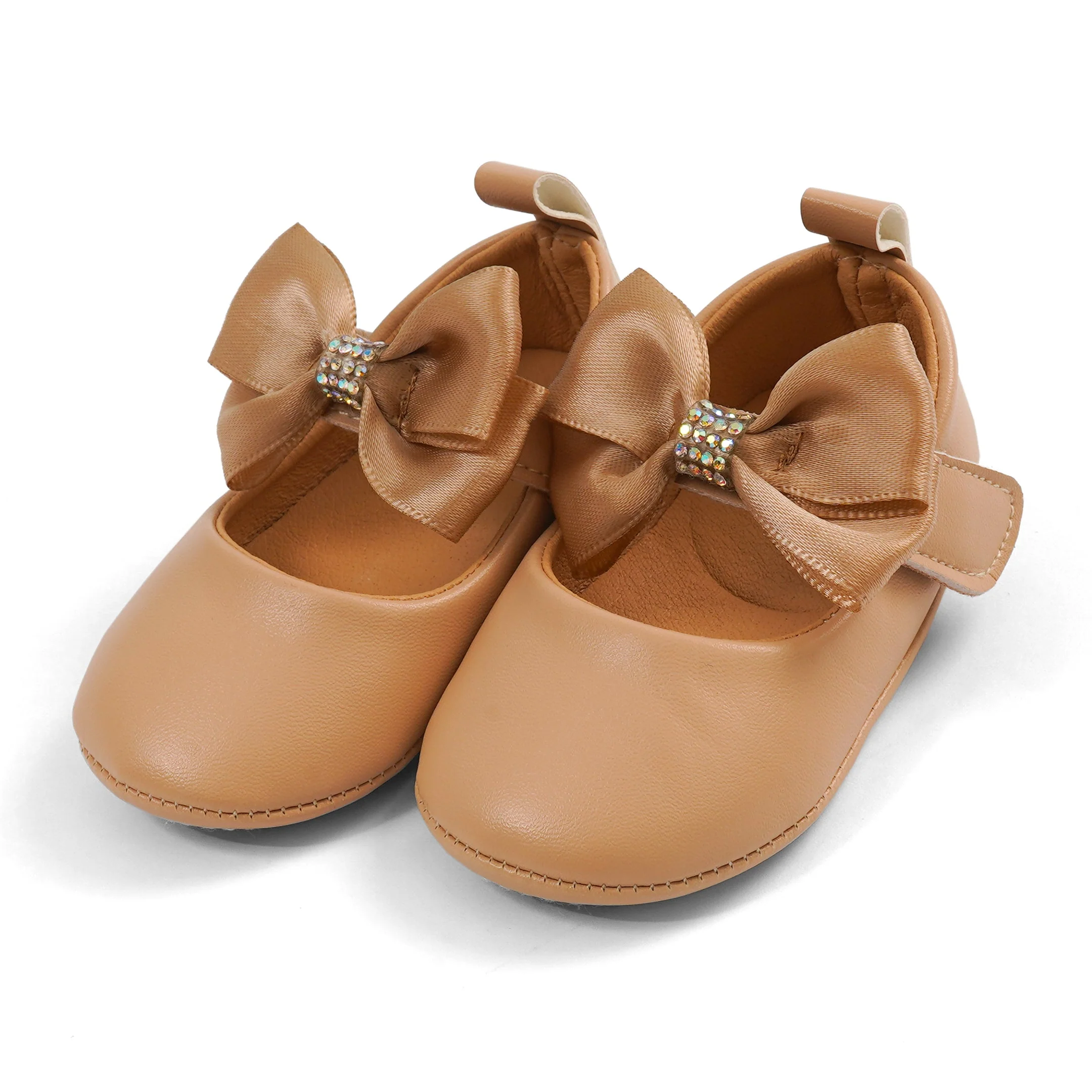 Baby Girl Sandel Bow Beige - Sunshine