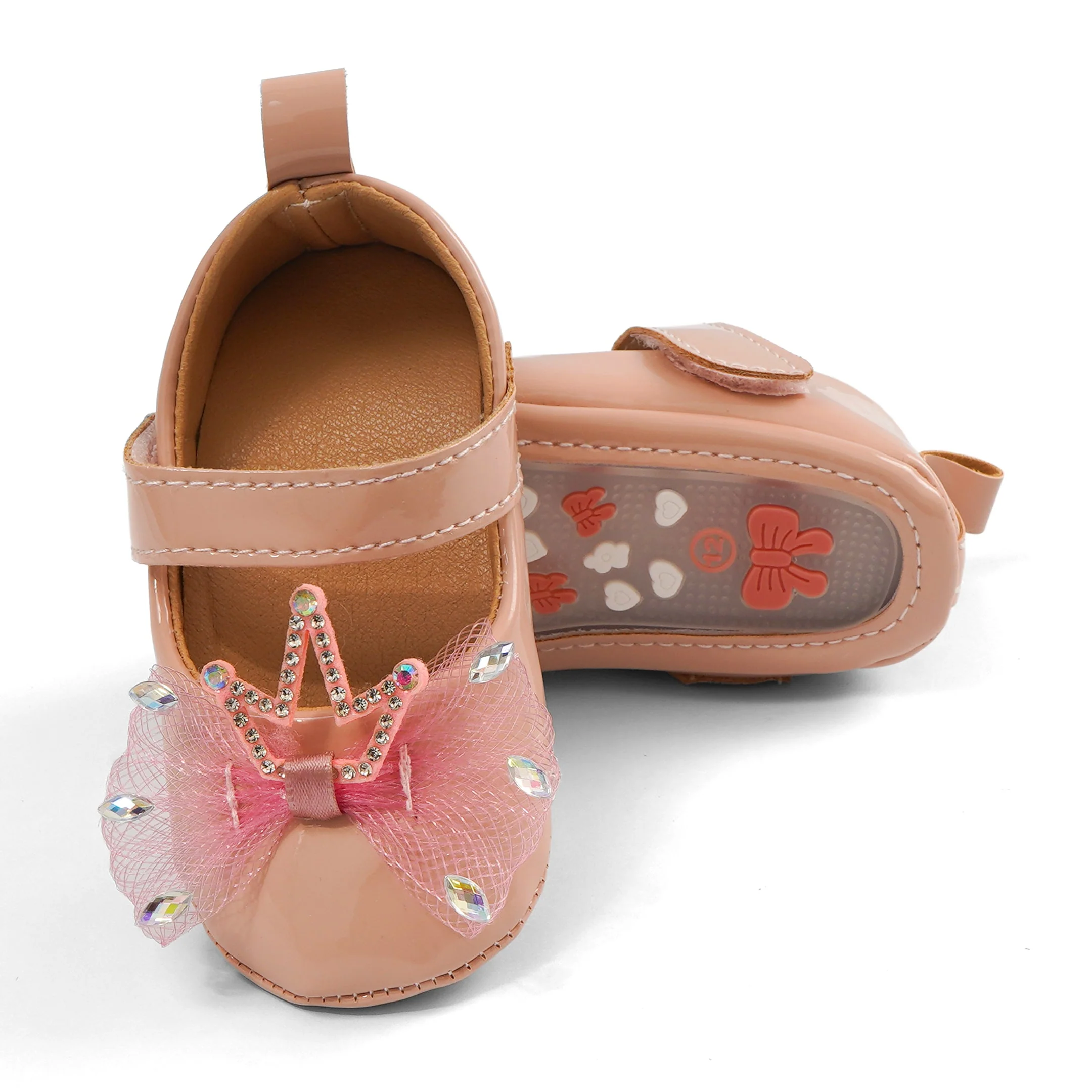 Baby Girls Sandal Crown Pink - Sunshine - Image 2