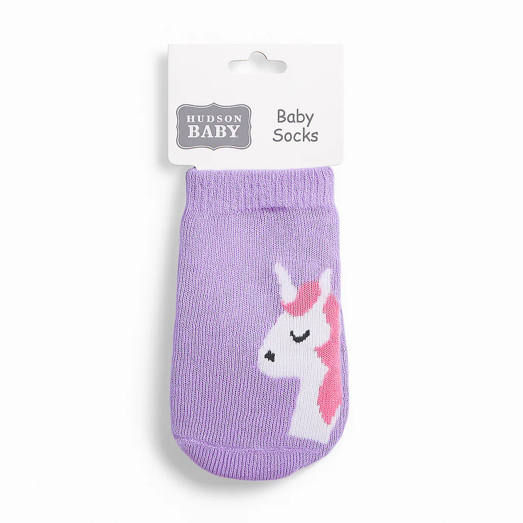 Baby Girls Assorted Socks Multi Design & Color (6-12 Months) - Sunshine - Image 4