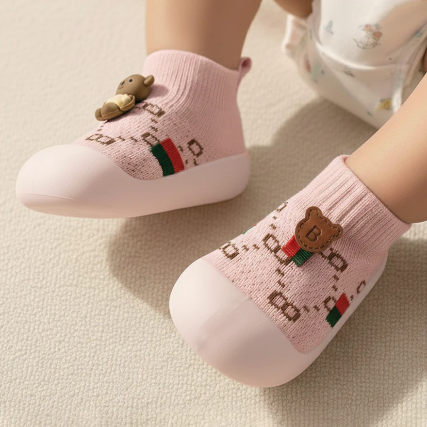 Baby Grip Shoes Pink - Sunshine - Image 2