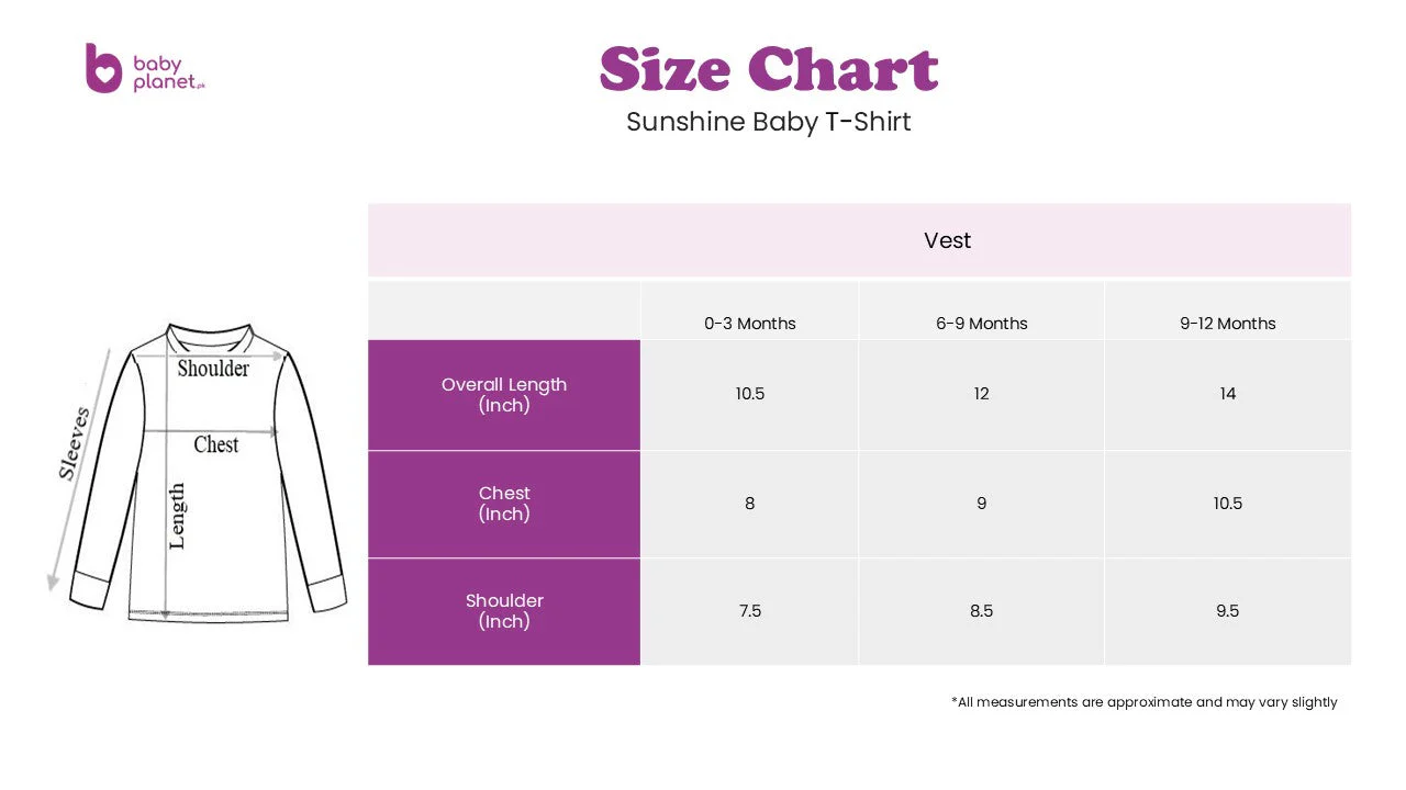 Baby Half Sleeves Vest Pack Of 3 Multicolor - Sunshine - Image 8