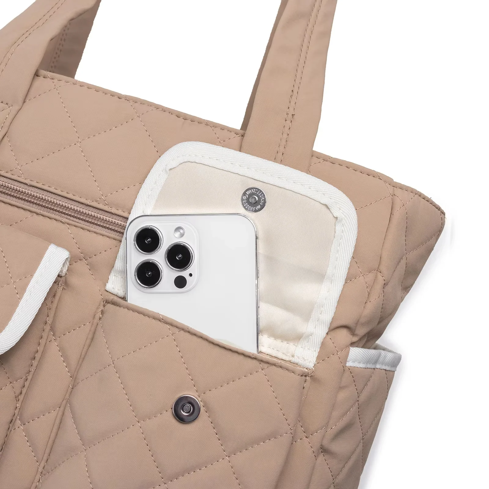 Baby Hand Carry Diaper Bag Grey - Sunshine - Image 7
