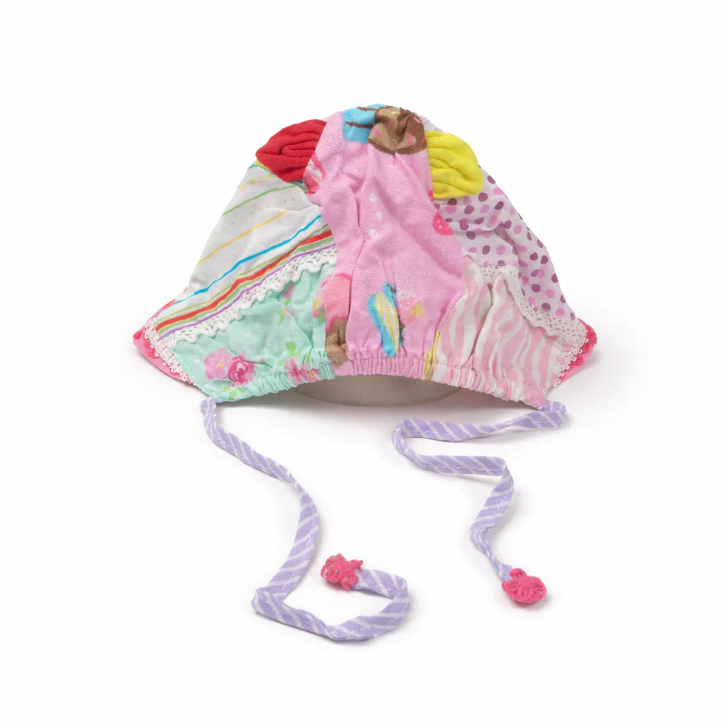 Baby Hat Green Parrot Pink - Sunshine - Image 2