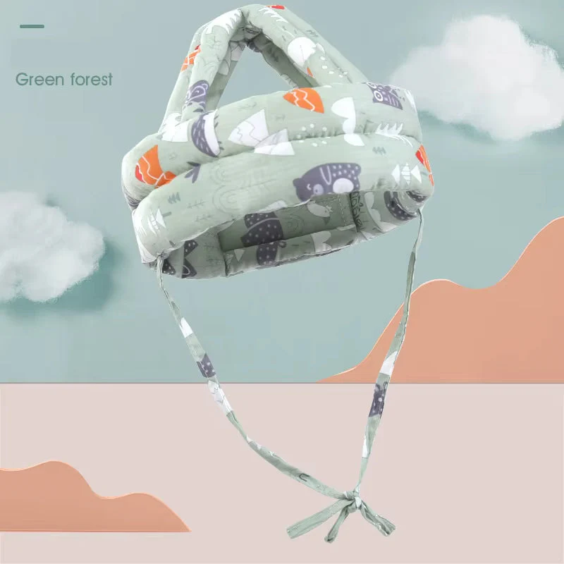 Baby Head Protector Jungle Green - Sunshine