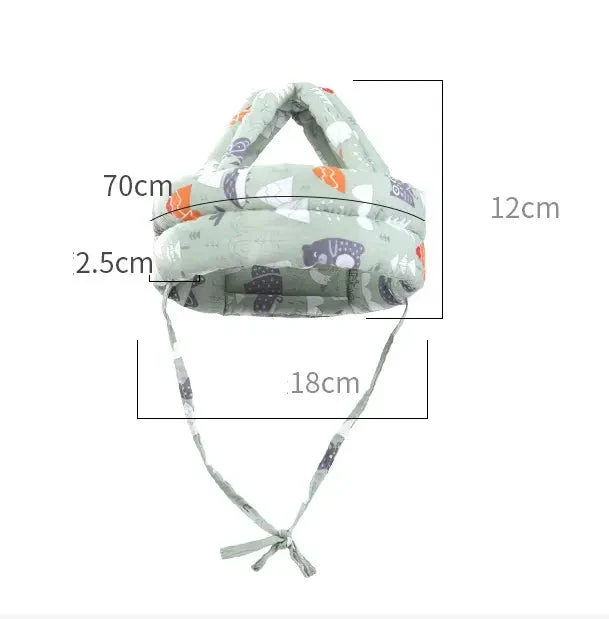 Baby Head Protector Jungle Green - Sunshine - Image 5