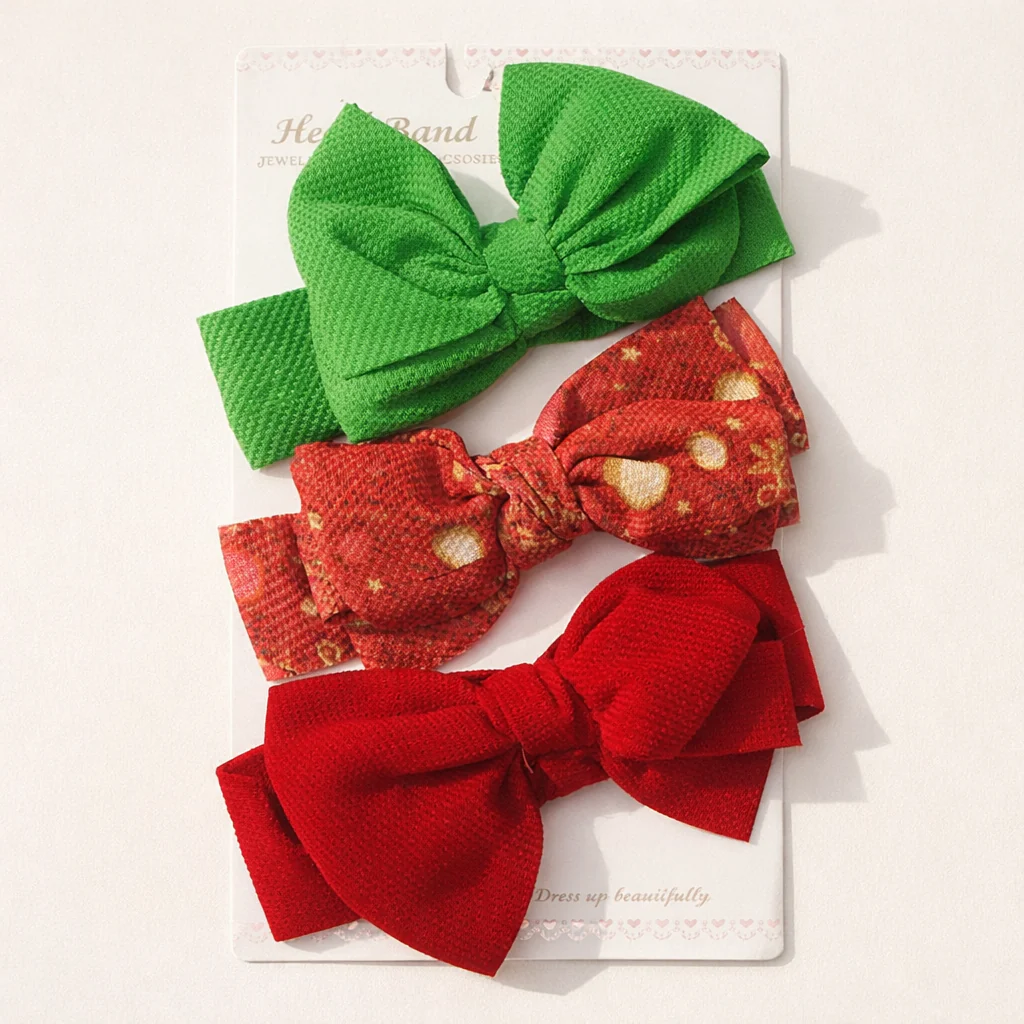 Baby Headband Set 3Pcs Rose Multicolor - Sunshine - Image 2