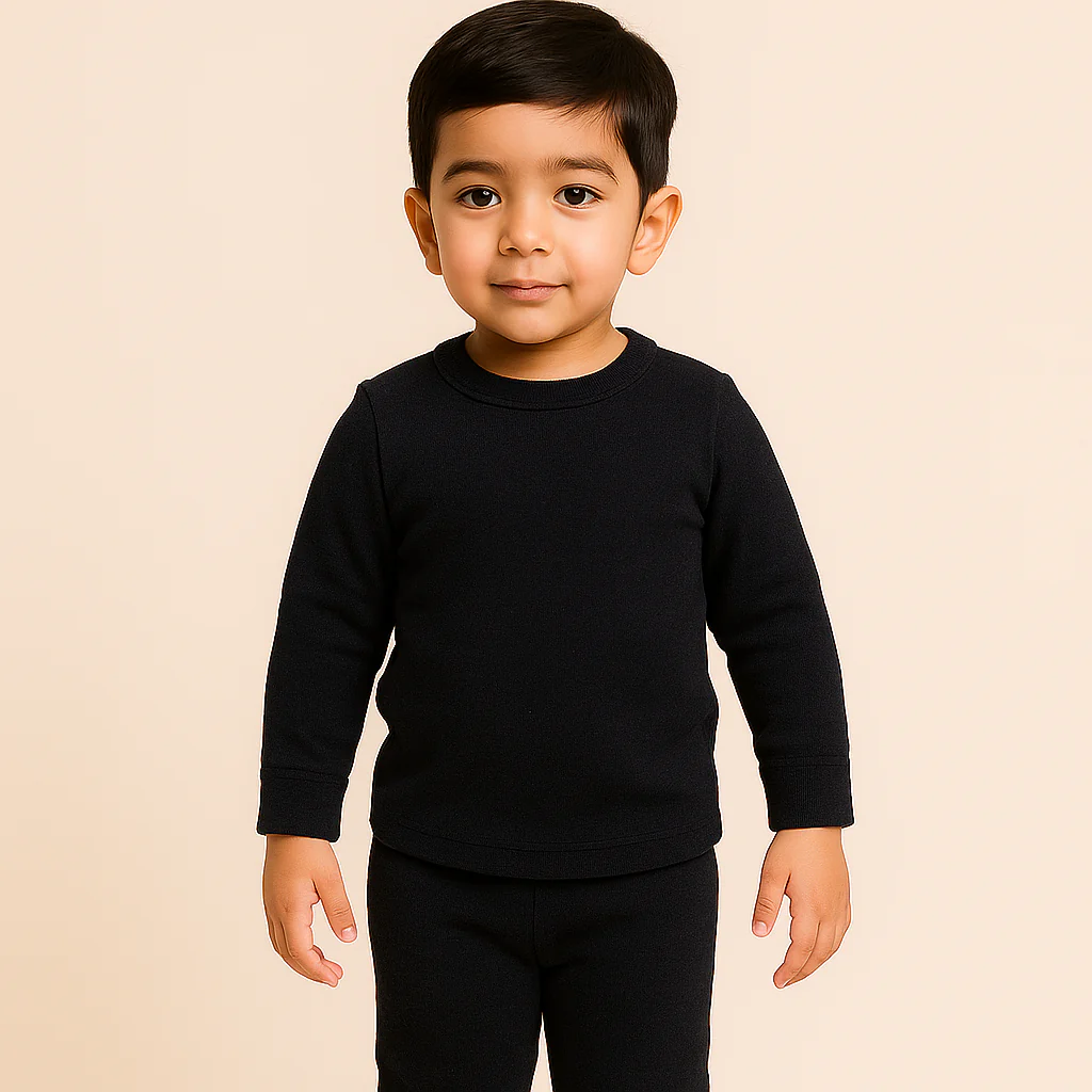 Kids Innerwear Set Navy Blue - Sunshine - Image 3
