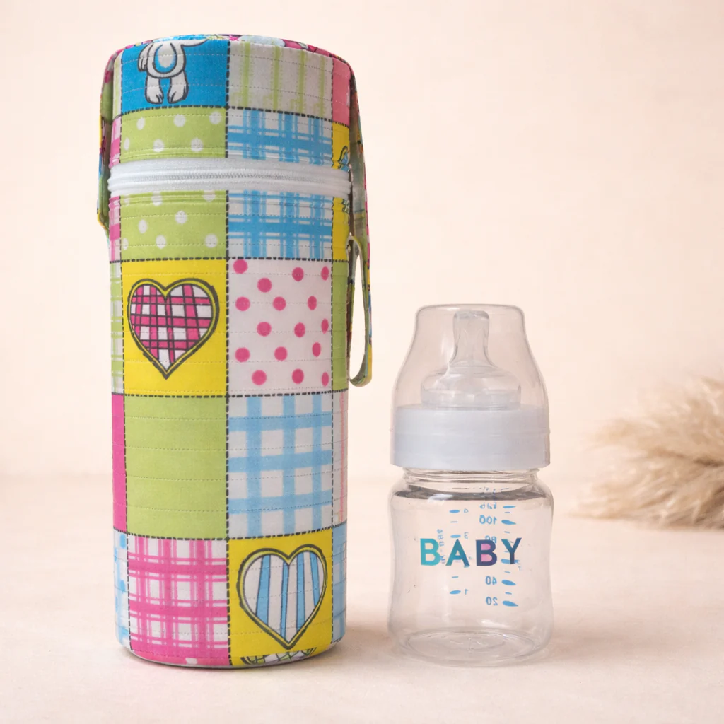 Baby Insulated Feeder Storage Bag With 5Oz Feeder White - Sunshine